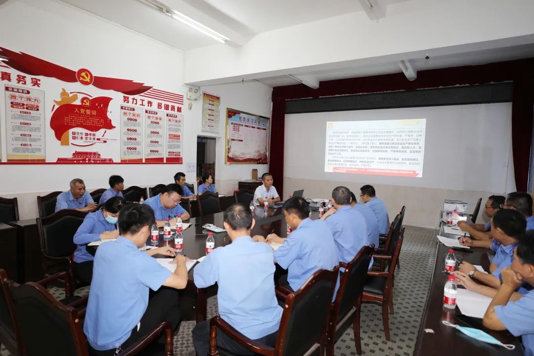 許達(dá)全到欣達(dá)公司開展安全生產(chǎn)宣講